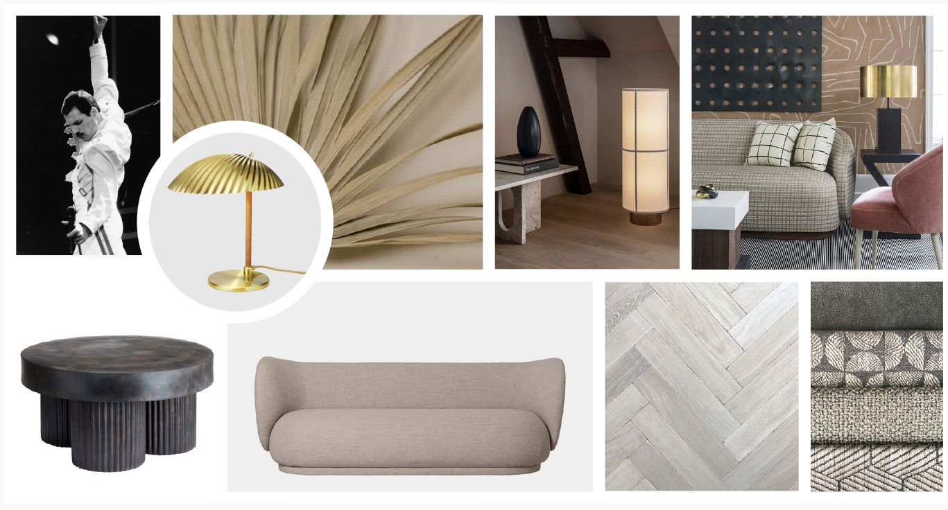 Innenarchitektur Konzeption Moodboards